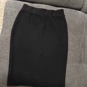 Classic Women’s Black Pencil Skirt